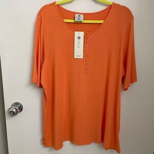 1/2 sleeve Henley